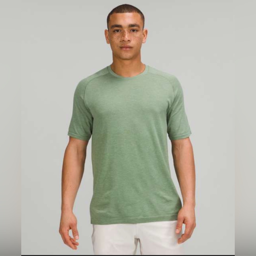 Lululemon - Metal Vent Tech 2.5 Stretch-Jersey T-Shirt - Green large